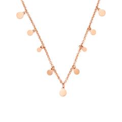 4002541214621 - LEONARDO Damen Kette mit Anhänger 021462 Edelstahl roségold