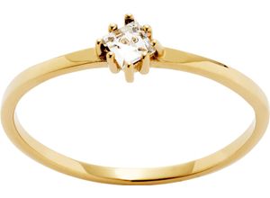 4002541218452 - LEONARDO Damen Ring Minou Edelstahl gold 52