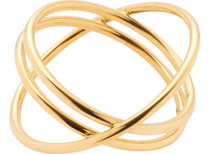 4002541233219 - LEONARDO Damen Ring Edelstahl gold