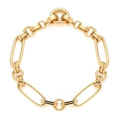 4002541242679 - Armband LEONARDO Mathilde Clip&Mix 024267 Armbänder Gr Edelstahl gelb (gelbgoldfarben) Damen Trachtenmode