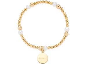 4002541242754 - LEONARDO Damen Armband Edelstahl gold