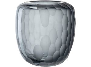 4002541364500 - LEONARDO Tischvase Dekovase BELLAGIO (1 St) aus Glas anthrazitfarben handgefertigt grau