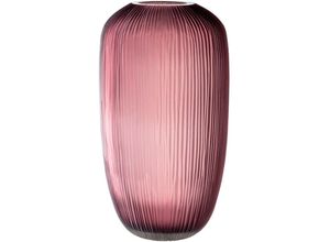 4002541364555 - LEONARDO Bodenvase Dekovase BELLAGIO (1 St) aus Glas beere Höhe ca 52 cm handgefertigt rot