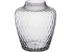 4002541552846 - Dekovase LEONARDO GK Vase GIULIA grau B18cm H20cm T18cm Glas Vasen