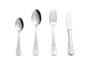 4002541708007 - LEONARDO Kinderbesteck Set 4-teilig silber