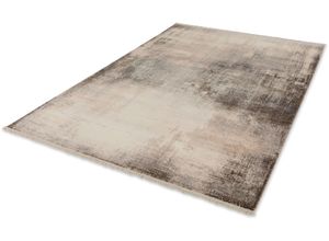 4002629191639 - Teppich SCHÖNER WOHNEN-KOLLEKTION Mystik 197 Teppiche Gr B L 70 cm x 140 cm 7 mm 1 St beige (beige grau) Esszimmerteppiche weiche Oberfläche Wohnzimmer
