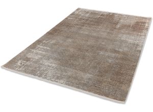 4002629222661 - Teppich SCHÖNER WOHNEN-KOLLEKTION Vision 211 Teppiche Gr B L 160 cm x 230 cm 7 mm 1 St beige Esszimmerteppiche Viskoseteppich mit Glanz Wohnzimmer