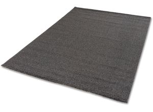 4002629252354 - Teppich SCHÖNER WOHNEN-KOLLEKTION Pure 6317-241 Teppiche Gr B L 80 cm x 150 cm 22 mm 1 St grau (anthrazit) Esszimmerteppiche Kurzflor Hoch Tief Struktur Wohnzimmer Schöner Wohnen Kollektion