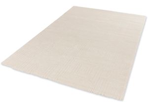 4002629252385 - Teppich SCHÖNER WOHNEN-KOLLEKTION Pure 6317-243 Teppiche Gr B L 80 cm x 150 cm 22 mm 1 St beige (creme) Esszimmerteppiche Kurzflor Hoch Tief Struktur Wohnzimmer Schöner Wohnen Kollektion