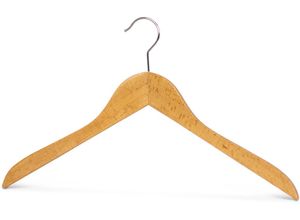 4002651981680 - Kleiderbügel MAWA Business beige (natur) B45cm H23cm T14cm Kleiderbügel körpergeformt