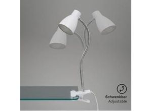 4002707233848 - - led Klemmleuchte leuchten grip 25 w 250 lm IP20 weiß Metall-Kunststoff 7 x 285 x 155 cm