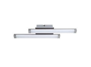 4002707279105 - Deckenlampe Wohnzimmerleuchte Deckenleuchte Esszimmerleuchte Küchenlampe Flurleuchte Metall Kunststoff weiß 2x led 2x 5 Watt 2x 500Lm 3000K