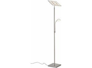 4002707296645 - LED Stehleuchte BRILONER LEUCHTEN FLOOR I 27 W 2000 lm IP20 matt-nickel Metall-Kunststoff Dimmbar 30 x 30 x 180 cm