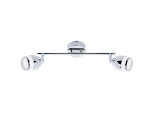 4002707338826 - Brilo - led Deckenleuchte Spotleuchte ner leuchten ringo 4 w 350 lm IP44 chrom Metall-Glas 324 x 8 x 113 cm