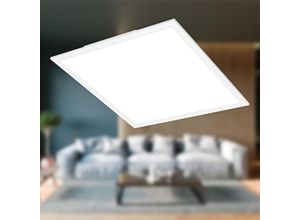 4002707343431 - - led Deckenleuchte leuchten simple 38 w 4100 lm IP20 weiß Kunststoff-Metall 595 x 595 x 6 cm