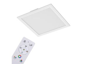 4002707360582 - - cct led Panel leuchten colour 15 w 1800 lm IP20 weiß Kunststoff-Metall Dimmbar mit Fernbedienung cct 295 x 295 x 5 cm