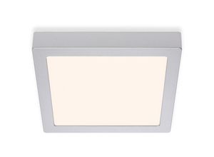 4002707361152 - - led Aufbauleuchte leuchten fire 165 w 1600 lm IP20 chrom-matt Metall-Kunststoff 225 x 225 x 32 cm