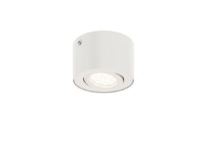 4002707361336 - - led Aufbauleuchte leuchten tube 5 w 470 lm IP20 weiß Metall ø 9 cm