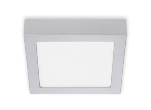 4002707361558 - LED Deckenleuchte BRILONER LEUCHTEN FIRE 12 W 1000 lm IP20 chrom-matt Metall-Kunststoff 17 x 17 x 32 cm