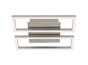 4002707364566 - - led Deckenleuchte leuchten frame 16 w 1400 lm IP20 matt-nickel Metall-Kunststoff Dimmbar 28 x 238 x 6 cm