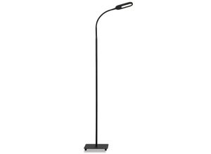 4002707365686 - - led Stehleuchte leuchten office step 66 w 600 lm IP20 schwarz Metall-Kunststoff Dimmbar 21 x 21 x 128 cm