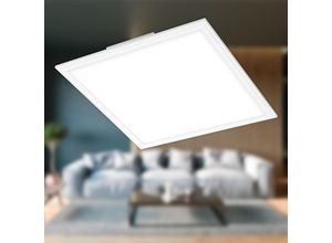 4002707366119 - - led Panel leuchten simple 22 w 2400 lm IP20 weiß Kunststoff-Metall 445 x 445 x 48 cm