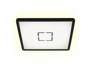 4002707366140 - - led Deckenleuchte leuchten free 18 w 2400 lm IP20 schwarz Kunststoff 293 x 293 x 28 cm