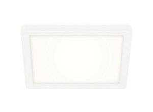 4002707369493 - Led Panel leuchten slim 12 w 1400 lm IP20 weiß Kunststoff 19 x 19 x 28 cm