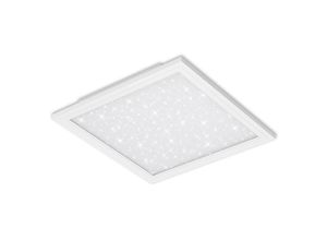 4002707386575 - CCT LED Panel BRILONER LEUCHTEN PALLAS 36 W 3800 lm IP20 weiß Kunststoff-Metall Dimmbar mit Fernbedienung CCT 596 x 596 x 6 cm