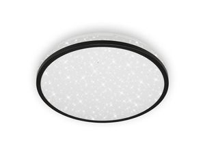 4002707386650 - - led Badleuchte leuchten acorus black 40 w 1200 lm IP20 schwarz Kunststoff ø 28 cm