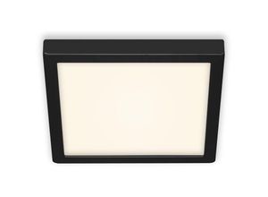 4002707387909 - LED Deckenleuchte BRILONER LEUCHTEN FIRE BLACK 21 W 2000 lm IP20 schwarz-weiß Metall-Kunststoff 30 x 30 x 32 cm