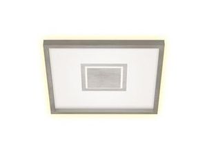 4002707388791 - - led Deckenleuchte leuchten geo 22 w 3000 lm IP20 matt-nickel Kunststoff 423 x 423 x 39 cm