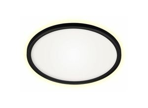 4002707390275 - - slim led Panel Neutralweißes Licht Backlighteffekt Flaches Design schwarz 42 x 29 cm