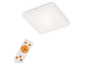 4002707390350 - - cct led Panel leuchten frameless 12 w 1600 lm IP20 weiß Kunststoff-Metall Dimmbar mit Fernbedienung cct 295 x 295 x 7 cm