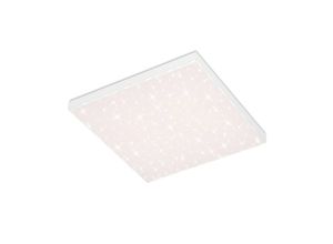 4002707395669 - - cct led Panel leuchten frameless 15 w 1600 lm IP20 weiß Kunststoff-Metall Dimmbar mit Fernbedienung cct 45 x 45 x 69 cm