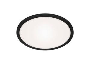 4002707396918 - - cct led Panel leuchten piatto 24 w 2200 lm IP20 schwarz Kunststoff-Metall Dimmbar mit Fernbedienung cct ø 40 cm