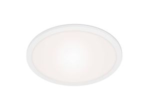 4002707396925 - - cct led Panel leuchten piatto 24 w 2200 lm IP20 weiß Kunststoff-Metall Dimmbar mit Fernbedienung cct ø 40 cm