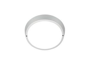 4002707398035 - - led Außenleuchte leuchten hagen 24 w 2160 lm IP44 silberfarbig Kunststoff ø 27 cm