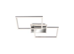 4002707402909 - Brilo - Deckenleuchte ner leuchten frame 40 w 4200 lm IP20 chrom-alu Metall-Kunststoff Dimmbar cct 50 x 388 x 8 cm