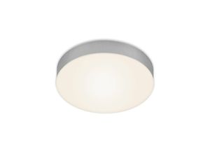 4002707403685 - - led Deckenleuchte leuchten flame 16 w 1600 lm IP20 silberfarbig Metall-Kunststoff ø 212 cm