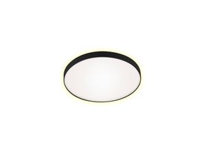 4002707404880 - - led Deckenleuchte leuchten simpa 12 w 1200 lm IP20 weiß-schwarz Kunststoff-Metall ø 285 cm