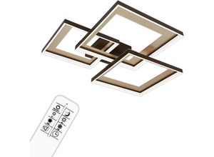 4002707410720 - - Deckenleuchte leuchten frame blend 40 w 5100 lm IP20 goldfarben Metall-Kunststoff Dimmbar cct 752 x 627 x 126 cm