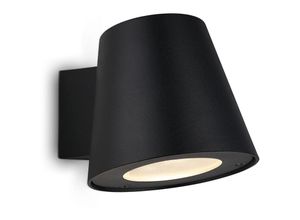 4002707416968 - - led Außenleuchte Brilo neapel inkl GU10 4000K Neutralweiß 49 w 460 lm schwarz IP44 25000 Stunden 95 x 11 x 14 cm