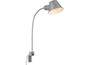 4002707422075 - - Leuchten – Bettleuchte flexibel Bettlampe verstellbar Kippschalter 1x E27 Fassung max 10 Watt inkl Kabel Chrom-Matt 63 cm