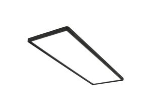 4002707422266 - Leuchten – Deckenlampe led led Panel Ultra Flach Backlighteffekt neutralweißes Licht 3000 Lumen Schwarz 580x200x30mm (LxBxH) - Briloner