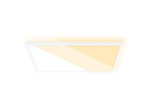 4002707445272 - Leuchten slim led led Panel 1x led cct Hintergrundbeleuchtungseffekt Dimmbar 22 w 3000 lm Kunststoff Weiß - Briloner