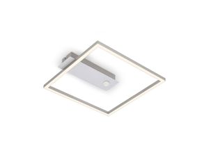 4002707445876 - LED-Sensor-Deckenleuchte Nici quadratisch alu