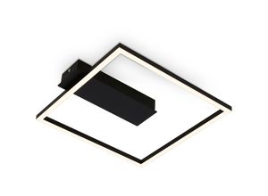 4002707445890 - Leuchten nici led Deckenleuchte 1x led Dimmbar 12 w 1400 lm Metall-Kunststoff Schwarz - Briloner