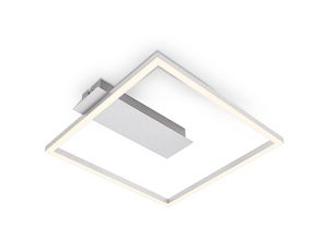 4002707445906 - Leuchten nici led Deckenleuchte 1x led Dimmbar 12 w 1400 lm Metall-Kunststoff Aluminiumfarbig - Briloner