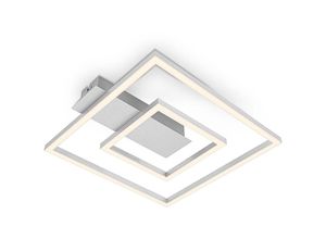 4002707445913 - Leuchten nici led Deckenleuchte 1x led Dimmbar 12 w 1400 lm Metall-Kunststoff Aluminiumfarbig - Briloner